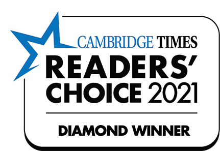 Cambridge times readers choice award 2021